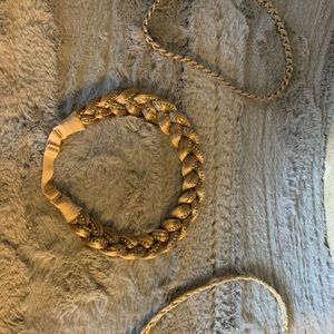 Braided hair headbands